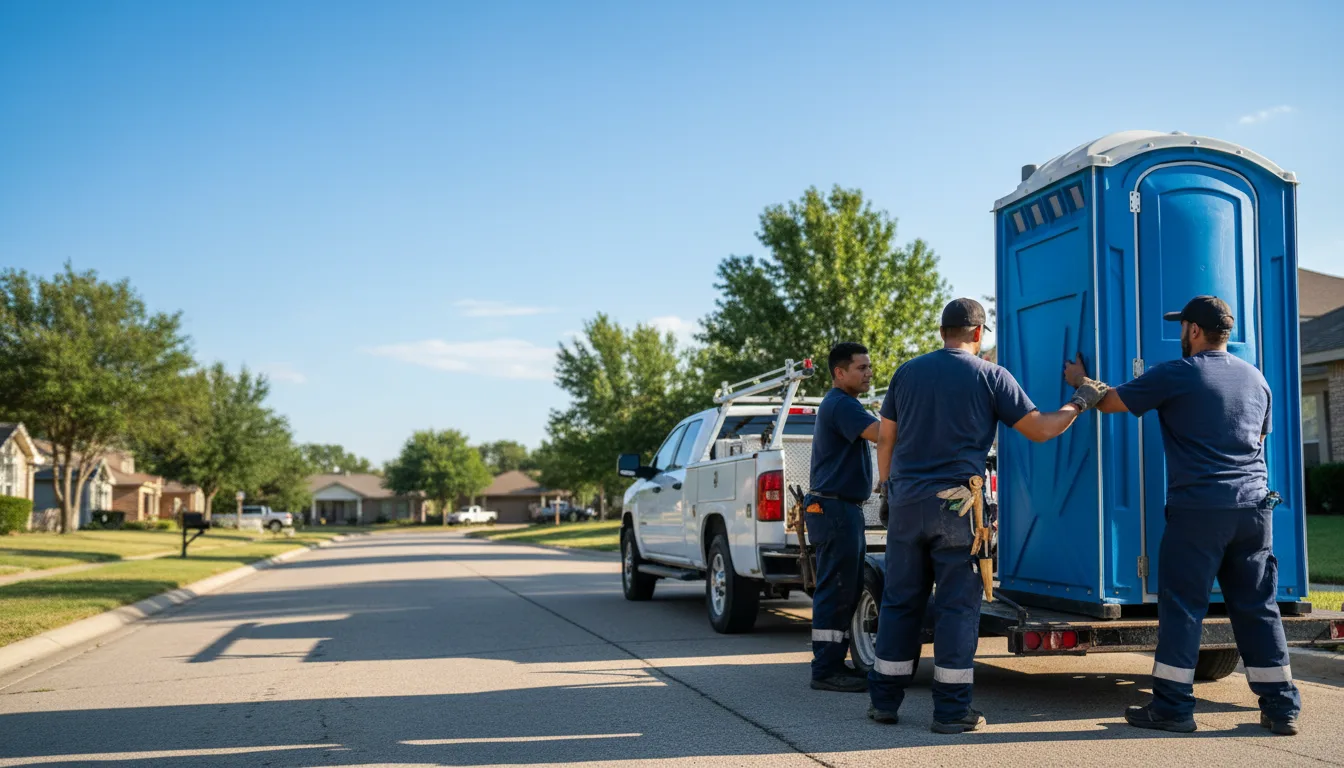 Portable Toilet Rental in Brownwood, TX near me